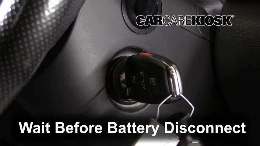 2007 Audi A3 2.0L 4 Cyl. Turbo Batterie Changement